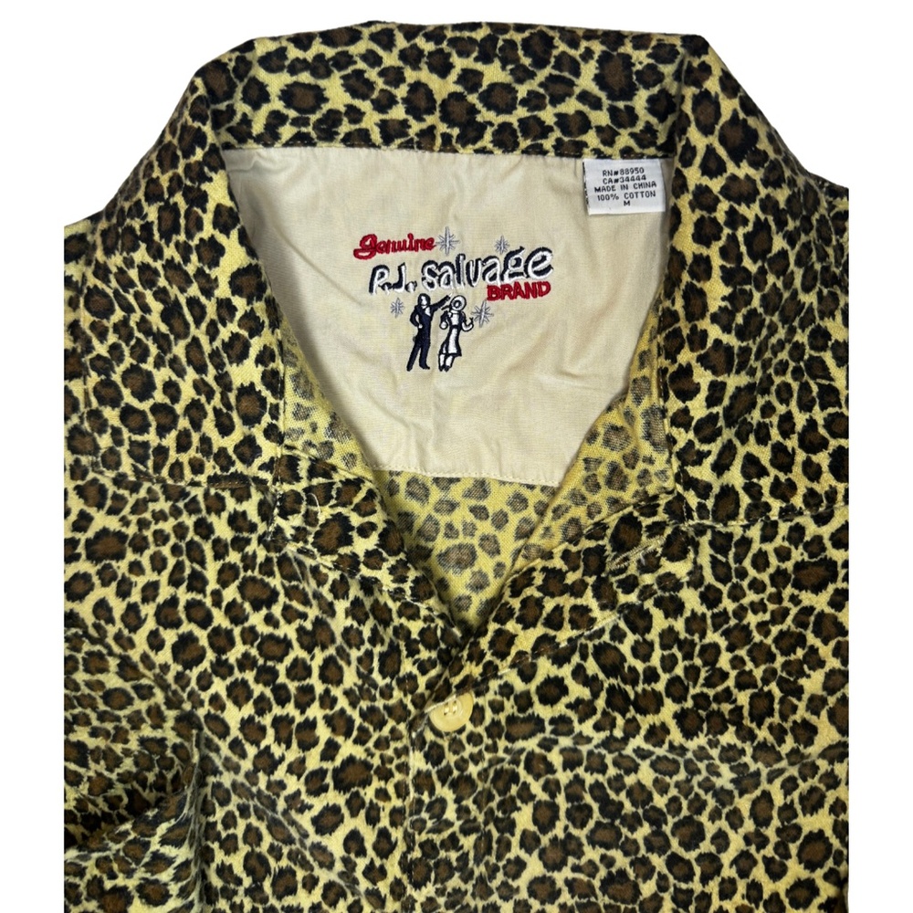 P.J. Salvage Leopard Print Pajama Top
